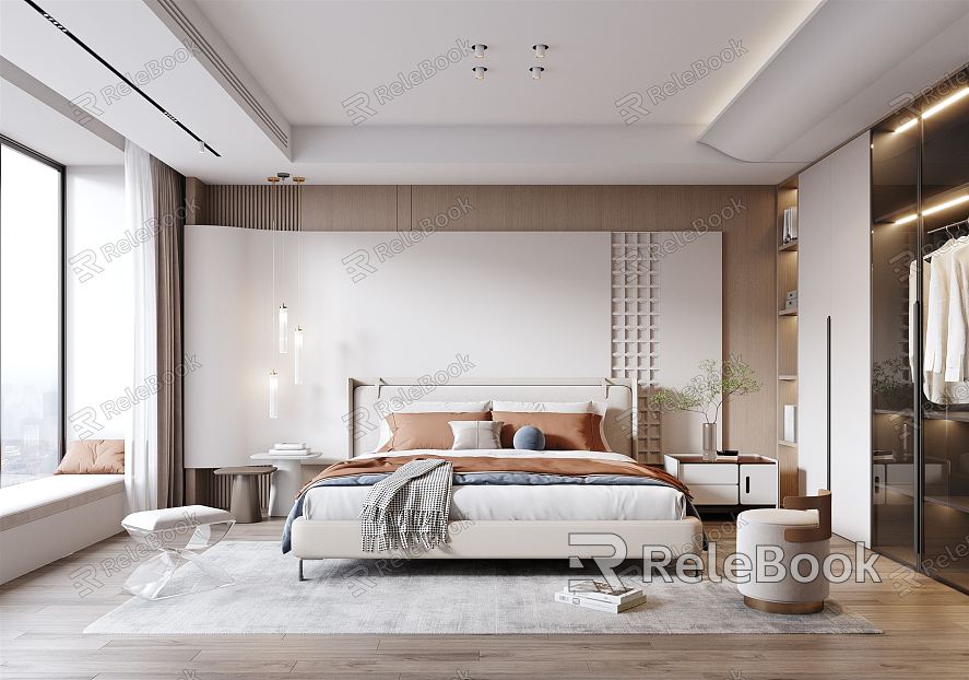 Modern Bedroom model