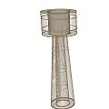 Modern Minimalist Floor Lamp Design With Circular Lampshade And Sleek Metal Stand