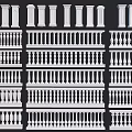 Various Decorative Fence Designs With Classic And Modern Railings And Posts