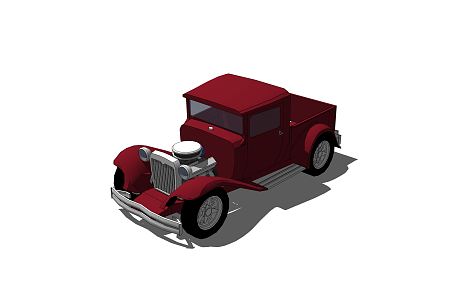 Modern toy car toy car 3d model