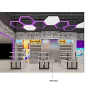 Modern wind store 3d model