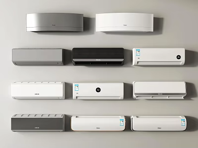 Modern air conditioner wall-mounted air conditioner indoor air conditioner 3d model