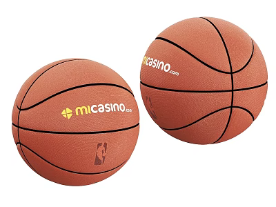 Micasino Brand Basketballs As Essential Sports Equipment For Training And Play 3d model