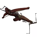Heavy Crossbow Weapon Cold Weapon Bow Crossbow Bow Arrow Crossbow 3d model