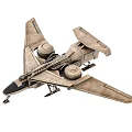 Modern Fighter 3d model