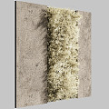 Modern Plant Wall Moss Plant Wall 3d model