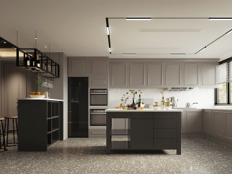 American Kitchen 3d model