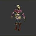 Knight Heroine Ancient Warrior Heroine Paladin Ancient Heroine Knight Heroes Ancient Warrior 3d model