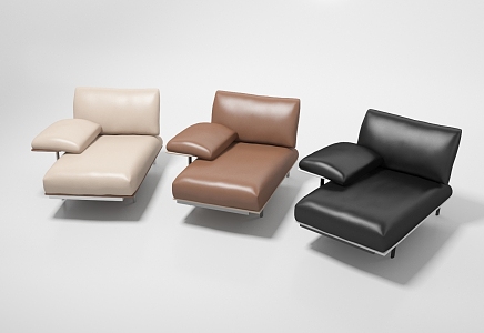 Casual Sofa Single Sofa 3d model