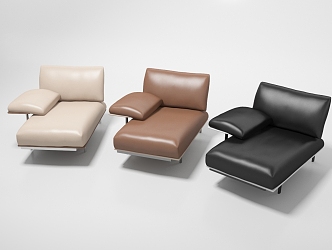 Casual Sofa Single Sofa 3d model