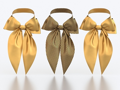 Bow Tie Bow Tie Clothing Accessories Decoration 3d model