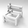 Industrial equipment three-axis mobile platform automation non-standard equipment sliding table 3d model