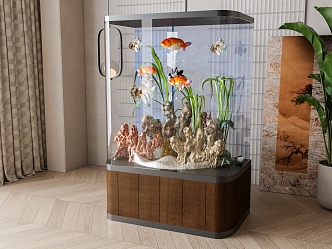 Fish tank 3d model