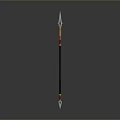 Spear Ancient Weapon Cold Weapon Medieval Item Medieval Weapon Sword Axe 3d model