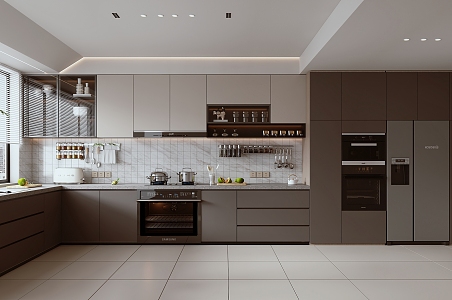 Modern Kitchen 3d model