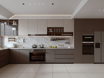 Modern Kitchen 3d model