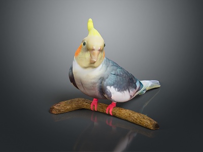 bird game animal cartoon animal realistic animal 3d model