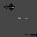 Aircraft Fighter 3d model