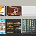 Commercial Refrigerators and Freezers with Various Styles for Beverage and Ice Cream