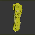 Old Green Boat With Deck Cabin And Rustic Design For Water Transport