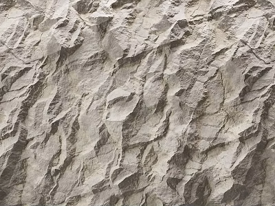 Natural Rough Stone Texture Component For Architectural Decorative Surface Material 3d model