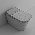Modern White Toilet Design With Sleek Surface And Clean Lines In Bathroom