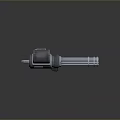 Multiple Barrel Rotating Machine Gun With Metal Body And Motor Driven Mechanism