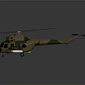 Mars Helicopter Model With Camouflage Design And Rotors For Space Exploration On Gray Background