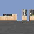 Various Style Bookcases In Wooden Gray White With Glass Doors Closed Cabinets And Books