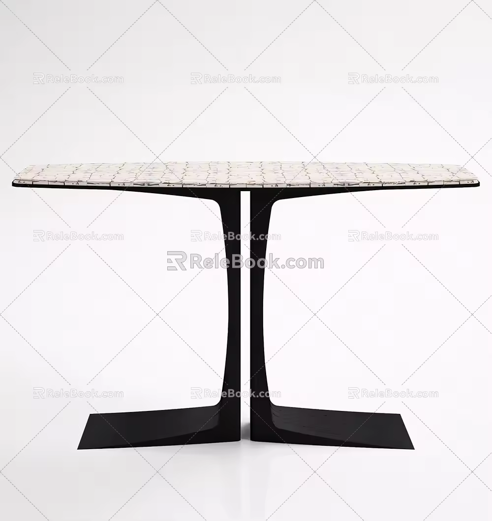 Modern table ta 3d model