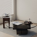 Modern coffee table 3d model