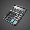 Old Calculator Modern Calculator 3d model