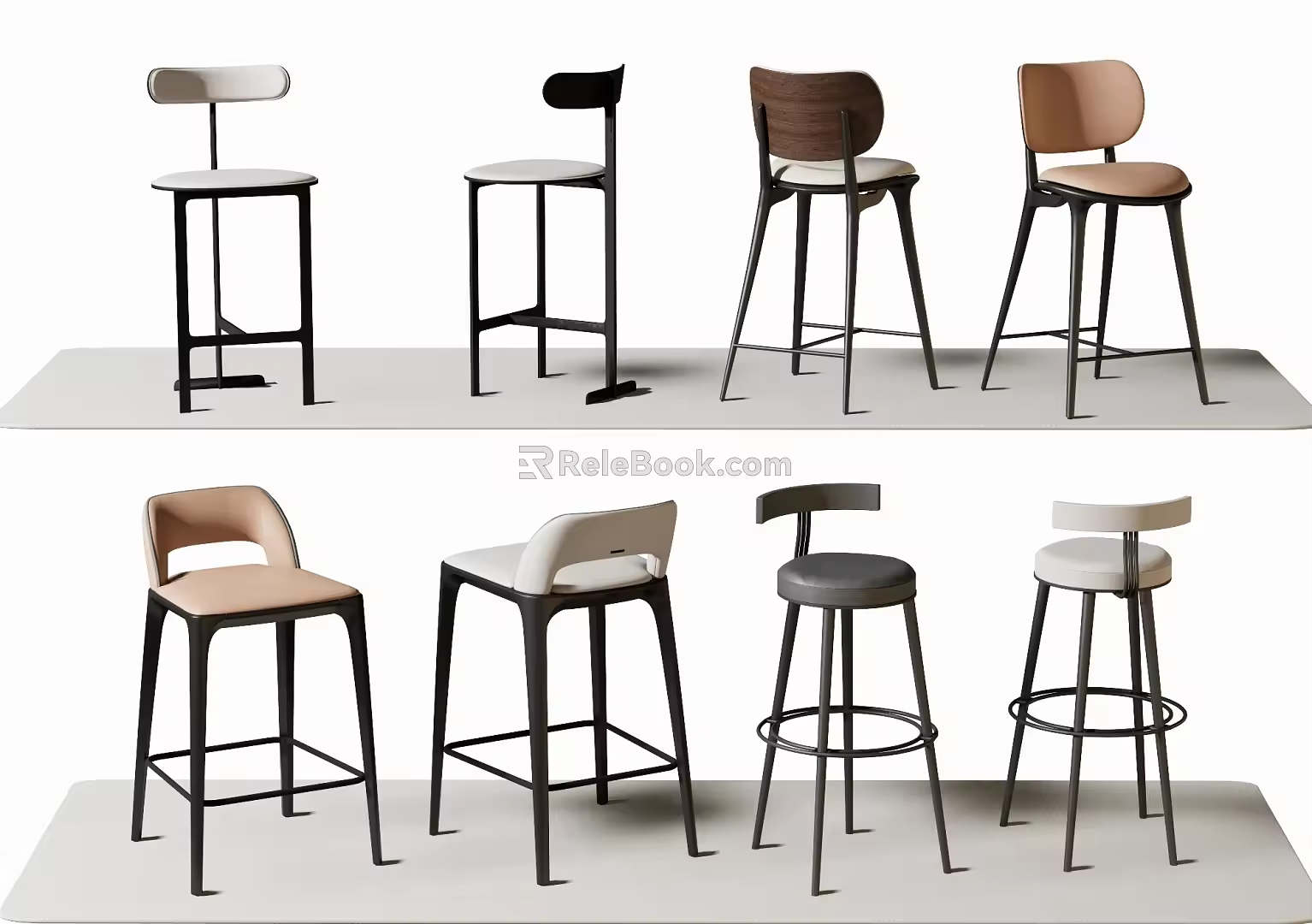 Bar Chair Bar Stool High Stool 3d model