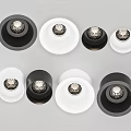 Embedded downlight spotlight 3d model