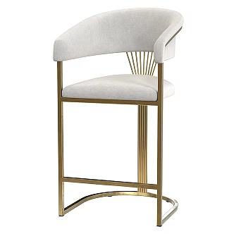 Bar stool HORDIA 3d model