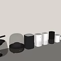 Headphones and Speakers With Different Styles Colors and Shapes Like Dome Column and Transparent Cover