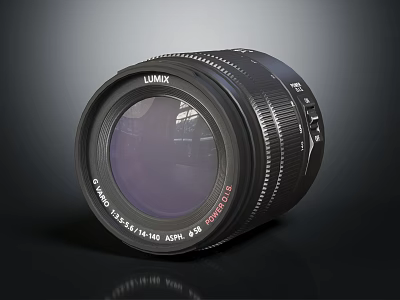 F3556 lens Panasonic lens 3d model