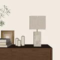 Nordic Vintage Table Lamp Antique Table Lamp 3d model