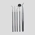 Stainless Steel Dental Medical Instruments Professional Examination Tools Set for Oral Care