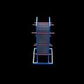 Industrial Equipment Metal Frame Structure With Multi layer Components For Industrial Applications