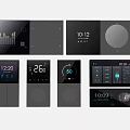 switch socket switch panel socket switch display panel 3d model