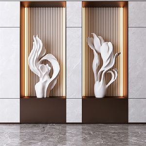 Modern Sculpture Ornaments 3d model