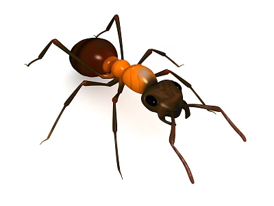 modern ant 3d model
