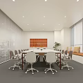 Modern Office Interior With Open Layout Desks Computers Office Chairs Green Plants And Natural Light