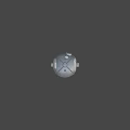 Game and Movie Character Design Featuring Floating Sphere With Green Accents and Hanging Cables