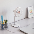 Light luxury desktop electric fan 3d model