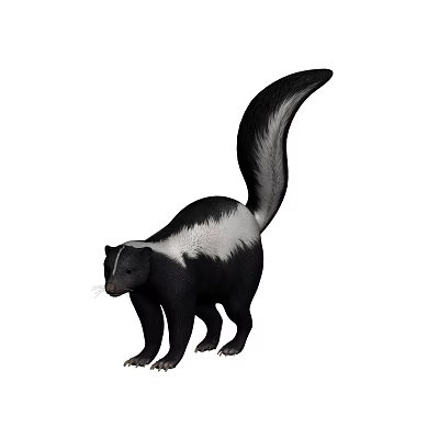 Modern Skunk 3d model Modern Skunk 3d model