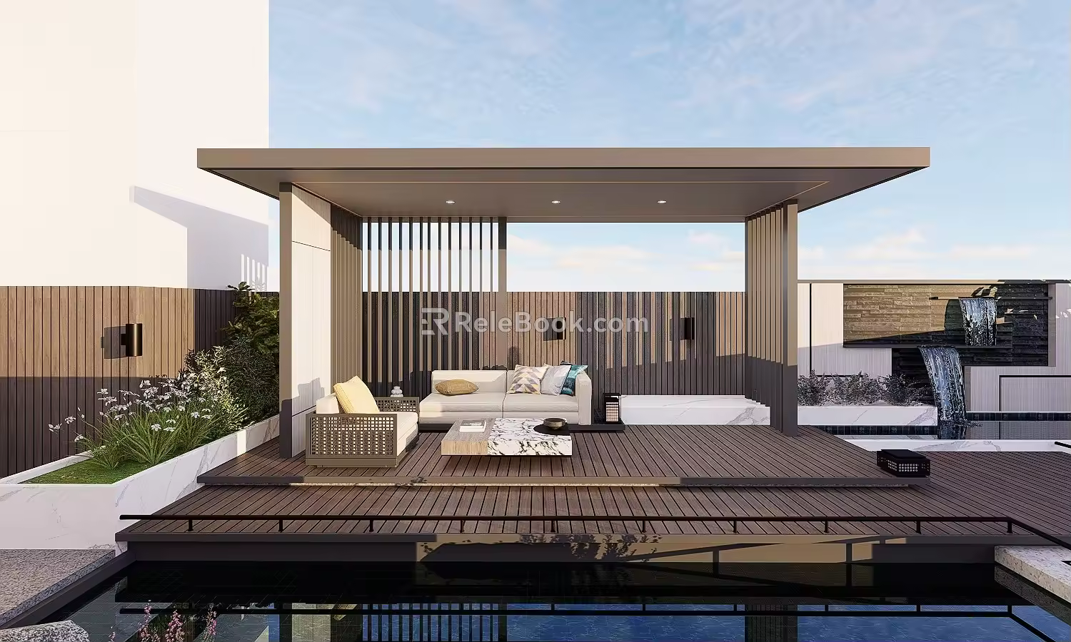 Villa 3d model