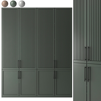 Modern wardrobe 3d model