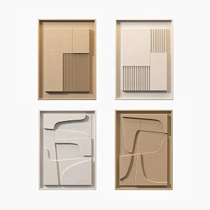 Silent Wall Decoration 3d model